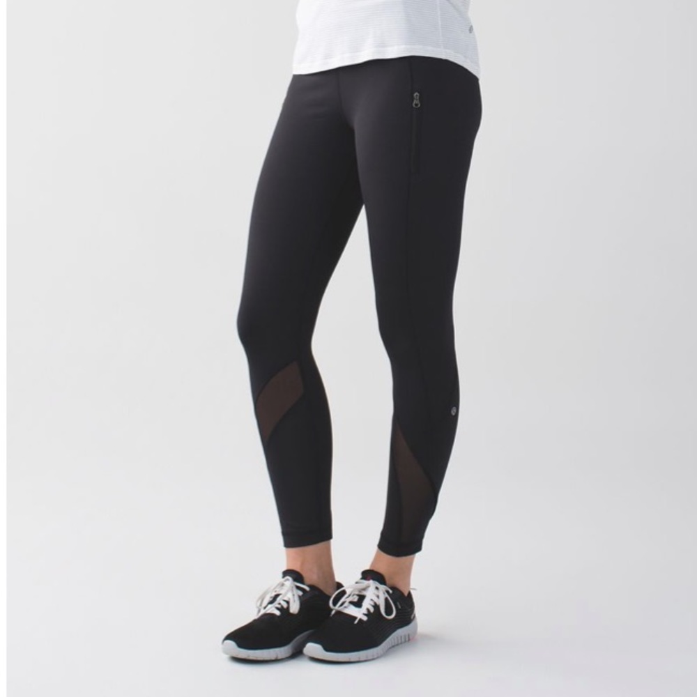 Black Lululemon Inspire Tight Leggings